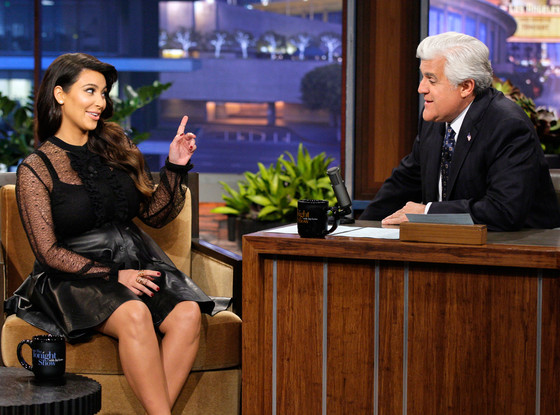 Kim Kardashian, Jay Leno Kim Kardashian, Jay Leno
